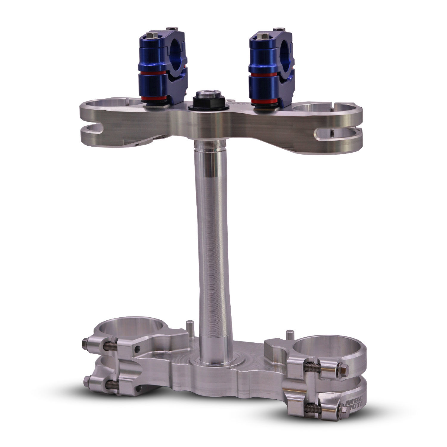 Yamaha YZ250F/450F 14-25 MSC GEO Adjustable Triple Clamp Silver