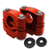 KTM 690 Enduro R / Husky 701 Enduro / GASGAS ES 700 Apex Anti Vibration Bar Mounts Orange