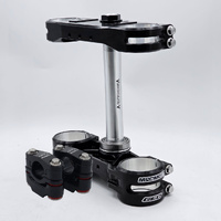 KTM/Husqvarna/GASGAS GEO Adjustable Triple Clamp Black + APEX Bar Mounts
