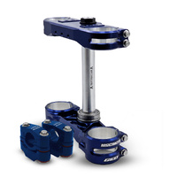 KTM/Husqvarna/GASGAS GEO Adjustable Triple Clamp Blue + APEX Bar Mounts