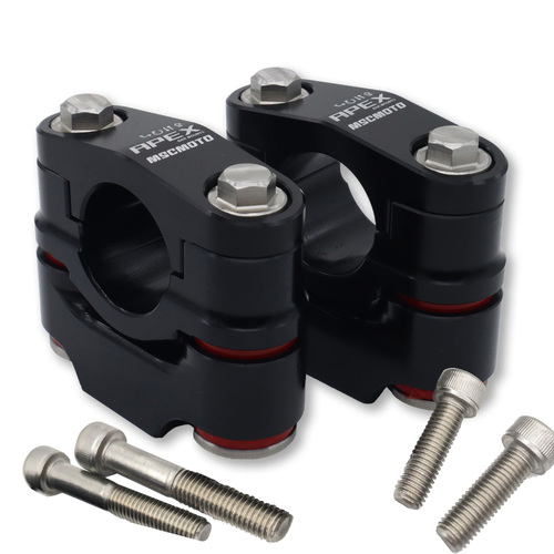 KTM Adventure / Super Duke Apex Anti Vibration Bar Mounts Black