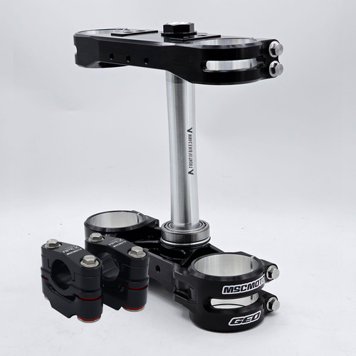 KTM/Husqvarna/GASGAS GEO Adjustable Triple Clamp Black + APEX Bar Mounts