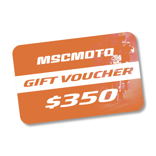 $350 - MSC Moto Gift Voucher